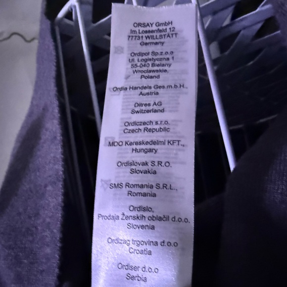 Osay Germany, Gray Long Sleeve Autumn Women’s Wrap Dress - Picture 7 of 7